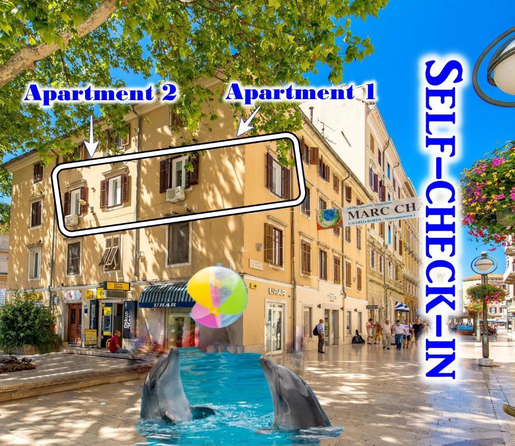 Incenter Apartments Rijeka Bagian luar foto