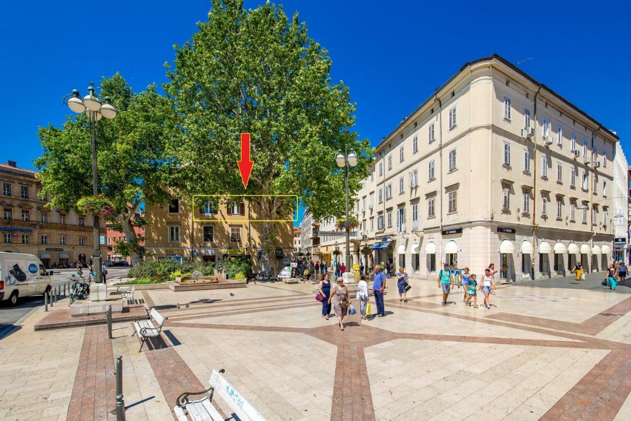 Incenter Apartments Rijeka Bagian luar foto