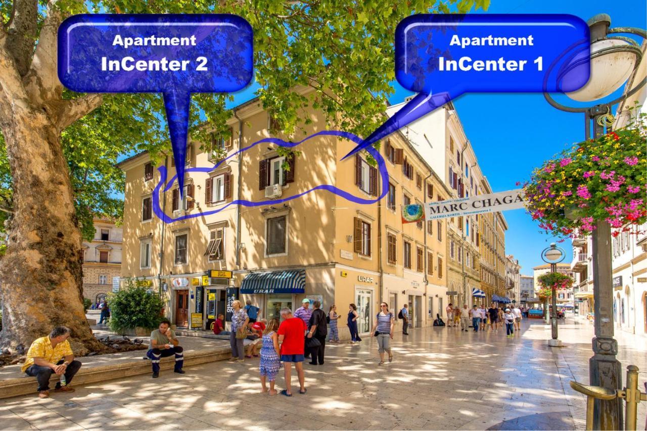 Incenter Apartments Rijeka Bagian luar foto